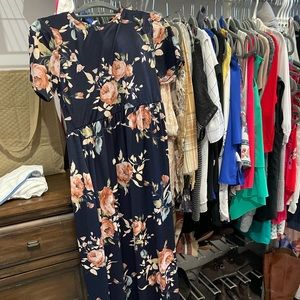 Long dress maternity